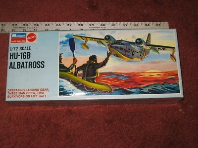 Kit de avión PA160 1970 monograma HU-16B Albatross USAF rescate 1/72 modelo ~ sellado Foto 1 de 2