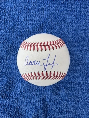 Béisbol OML AUTOGRAFIADO FIRMADO POR AARON JUDGE NEW YORK YANKEES 2X MVP Foto 1 de 3
