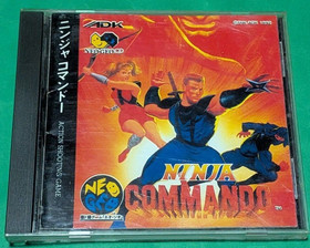 Neo Geo CD Ninja Commando SNK ADK Action Game Japan
