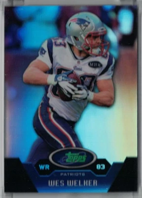 2011 Etopps Football Wes Welker #067/499 New England Patriots #37 Uncirculated - Image 1 of 2