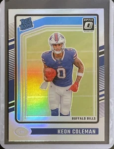 Keon Coleman Rookie - 2024 Donruss Optic Football - Silver Holo Prizm #263 - Bild 1 von 1