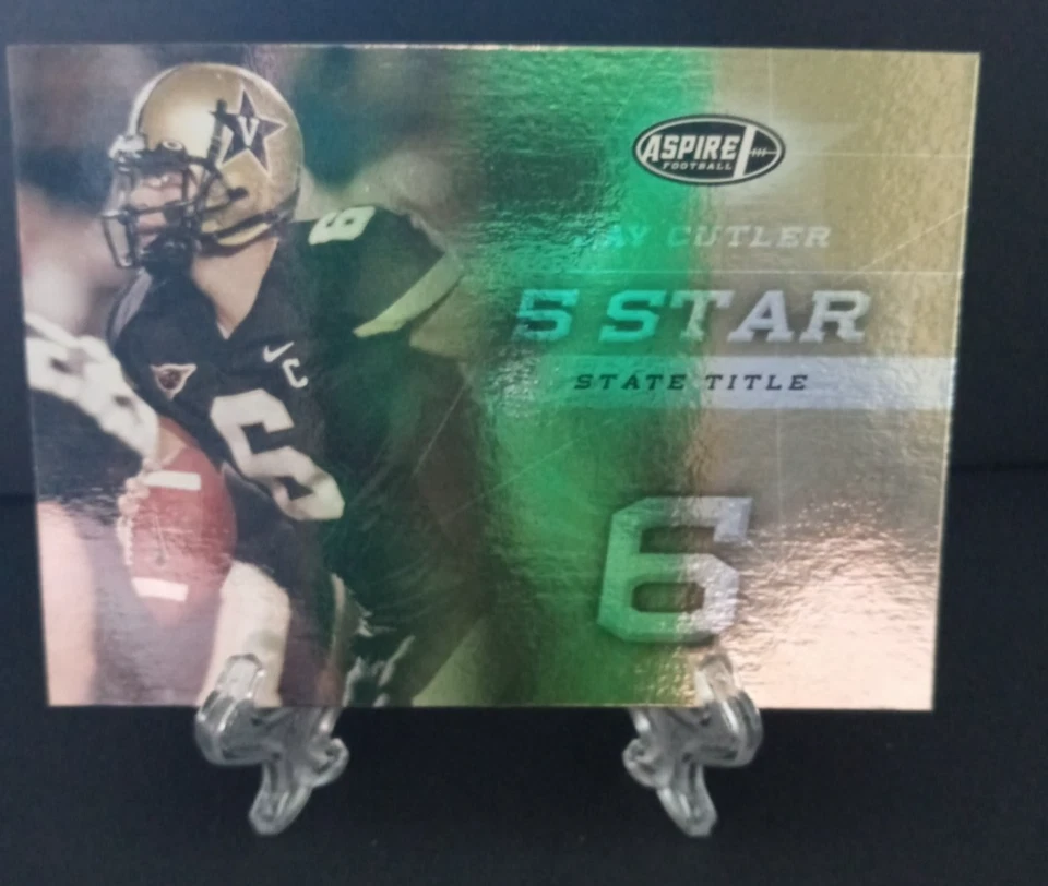 2006 Aspire Jay Cutler 5 Star RC Broncos FS-6 Vanderbilt $1.99 BIN - Image 1 of 2