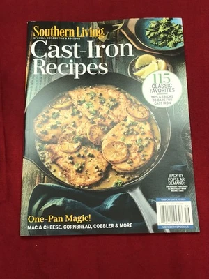 CAST IRON RECIPES by Southern Living 115 Classic Favorites One Pan Magic 12/2025 - Image 1 of 3