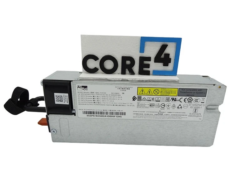 LENOVO 01PF515 750W PLATINUM 230/115V PLATINUM PSU - Image 1 of 1