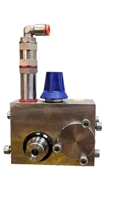 Parker Instruments Direktmontage Verteiler Ventilbaugruppe, Edelstahl unbekannt P/N - Bild 1 von 7