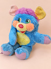 Pretty Cool Popple Vintage Mattel 80s Pom Pom Popples Blue Plush No Tail