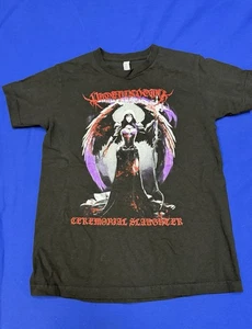 Ceremonial Slaughter Metal T-Shirt Small Black Graphic Tee American Apparel 1301 - Picture 1 of 5