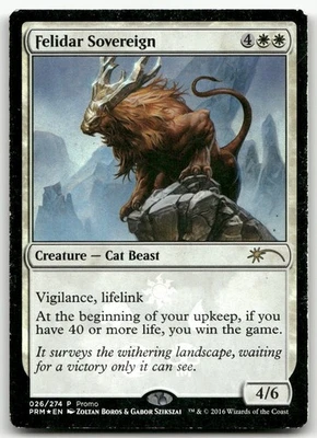Felidar Sovereign #26 (Foil) (HP) Media Promos MEDIA Magic MTG - Image 1 of 2