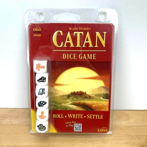 Catan Dadi Gioco Strategia Viaggio Gioco da Tavolo Notte Famiglia Divertimento Nuovo - Foto 1 di 7