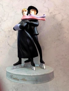 "Together" - P Buckley Moss Porzellan Eisläufer Figuren - NEUWERTIG - Bild 1 von 1