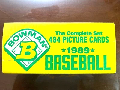 Заводской набор бейсбольных карточек 1989 Bowman MLB как новые.   KEN GRIFFEY JR RC дебютант - Изображение 1 из 2