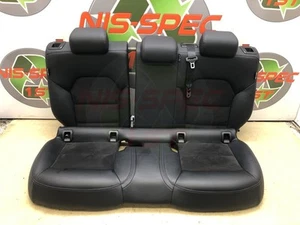 2016 Infiniti Q30 Black Leather & Alcantara Rear Seats 2016-2019 2820 - Picture 1 of 17