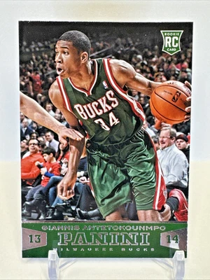 2013-14 Panini баскетбол Яннис Antetokounmpo RC - Изображение 1 из 2