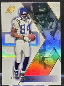 2000 SPX Randy Moss #46 Minnesota Vikings HOF - Foto 1 di 2