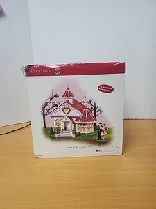 Dépt 56 Chapelle de l'Amour Neuf 2 Pc #55354 Village des Neiges Célébrer l'Amour Saint Valentin - Photo 1/15