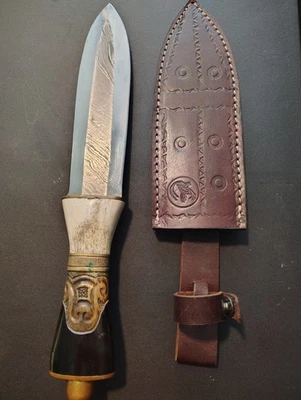 Indo Persian Dagger 14 Inch With Sheath RARE! - Image 1 of 4