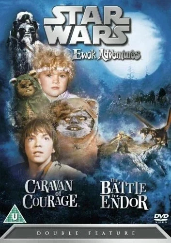 DVD Star Wars Ewok Adventures Caravan Of Courage & Battle For Endor NEW Sealed - Image 1 of 1