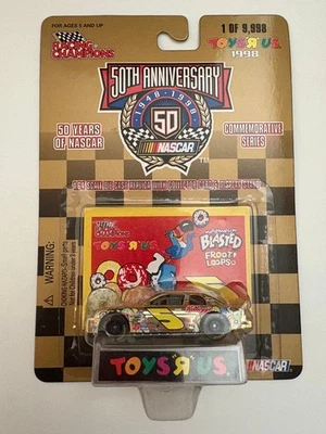 1998 Racing Champions Toys R Us Gold 1:64 #5 Terry Labonte Blasted Froot Loops - Image 1 of 4