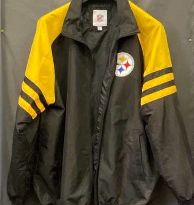 Cortavientos Pittsburgh Steelers NFL Pro Players GIII Cremallera Completa Para Hombre Talla XXL USADO EN EXCELENTE ESTADO Foto 1 de 4