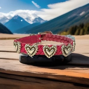 Brighton ROPED HEART BANDIT Bracelet NWT LIST $58 07475H - Picture 1 of 5