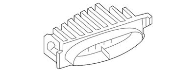 Unidad LED Original Audi 80A-998-474 Foto 1 de 2