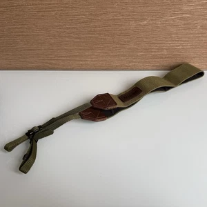 [N Neuwertig] Nikon Original Vintage Kamera Oliv Schulter Nackengurt Japan - Bild 1 von 6