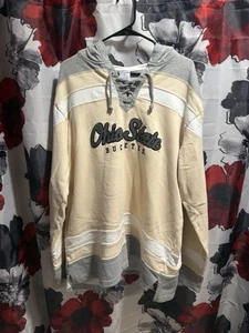 Sudadera con capucha de hockey con cordones Champion Ohio State Buckeyes para hombre 2XL NCAA Pullover - Imagen 1 de 4