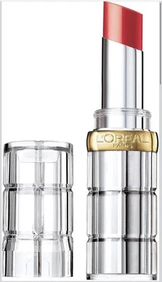 Pack of 2 L'Oreal Paris Colour Riche Shine Lipstick, Enamel Red # 924 - Image 1 of 4