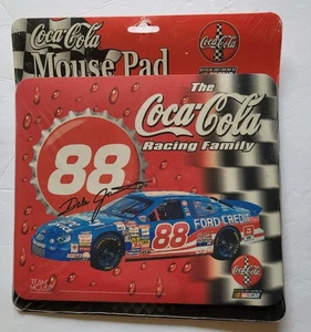 COCA COLA Mouse Pad NASCAR 88 Dale Jarrett PROMOTIONAL Factory Sealed NEW 2000 - Picture 1 of 4
