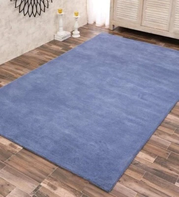 Handgetuftete schlichte Design Teppiche für Wohnzimmer-Schlafzimmer & Flur - Bild 1 von 4