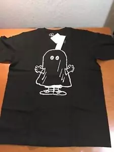 UNIQLO × KAWS × PEANUTS snoopy graphic tee ghost black size X-small photo - Picture 1 of 2