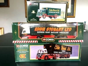 CORGI CLASSICS EDDIE STOBART LIMITED EDITION 22702 / 13601 / 59504 ALL BOXED VGC - Bild 1 von 8