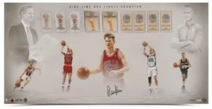 Steve Kerr Autographed 9x Champion 36" x 18" Photograph UDA LE 125 - Picture 1 of 3