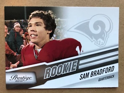 2010 Prestige Football Card #287A Sam Bradford Rookie RC - Image 1 of 2