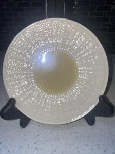 Belleek Irish Plate 6” Dia Tridacna Pattern 6 Green Mark 1965-80 - Picture 1 of 7