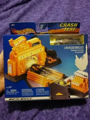Hot Wheels краш-тест в разобранном виде с автомобилем 2002 новый запечатанный редкий 47381 - Изображение 1 из 4