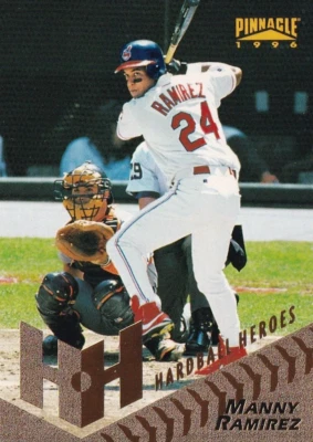 MANNY RAMIREZ 1996 Pinnacle Baseball Heroes #278 - Image 1 of 2