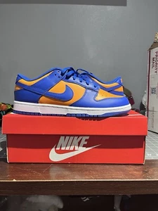 Nike Dunk Low Retro Bright Ceramic/ White /team Royal - Picture 1 of 5