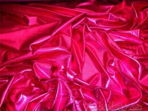 FUCHSIA FOIL SPANDEX COSTUME FABRIC STRETCH 58"/60" WIDTH - Picture 1 of 1