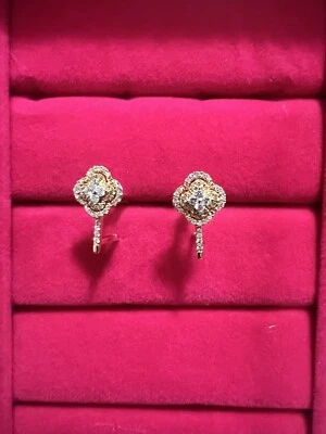 Brincos de argola de ouro 18k - Imagem 1 de 3