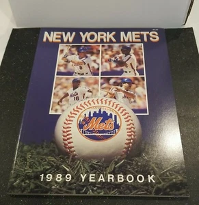 1989 Official Major League Baseball  Yearbook New York Mets MINT Condition  - Picture 1 of 12