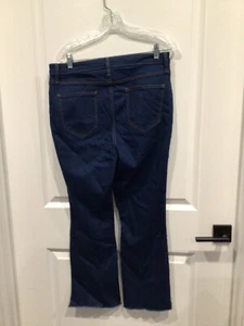 Nuevo con etiquetas Nine West Mujer 14 High Rise Kick Flare Jeans Botón Cremallera Bolsillos Delanteros - Imagen 1 de 5