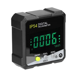 Portable Inclinometer LCD Digital Protractor Slope Meter 4*90° Angle Ruler H3O3 - Picture 1 of 11
