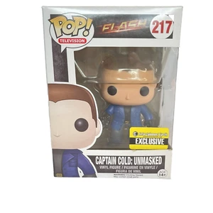 Funko Pop! Television/Flash's Captain Cold(Unmasked)#217 Ent" Earth Excl./Figure - Picture 1 of 6