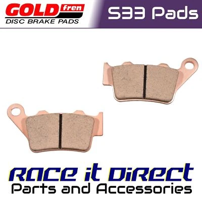 Brake Pads for KTM 660 SMC 2003-2004 REAR Goldfren S33 - Image 1 of 3