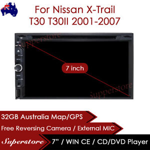7" Car DVD Navi GPS Head Unit Player Stereo For Nissan X-Trail T30 T30II 