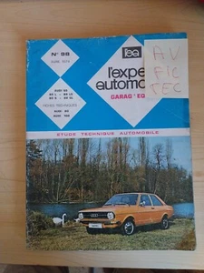 Revue Technique Audi 80 L 80 LS 80 S 80 GL 1.3 1.5 RTA 1974 Audi 80 1300 1500 - Picture 1 of 19