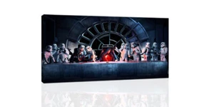 Emperor Palpatine Last Supper Star Wars - CANVAS OR PRINT WALL ART