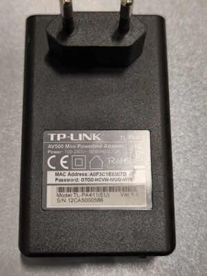 Adattatore Powerline TP-Link TL-PA411 AV500 - Usato, Senza Imballaggio - Bild 1 von 4