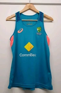 🔶️ELLYSE PERRY CRICKET AUSTRALIA EDICIÓN JUGADOR ASICS MUJER SINGLETE L ODI T20 - Imagen 1 de 11